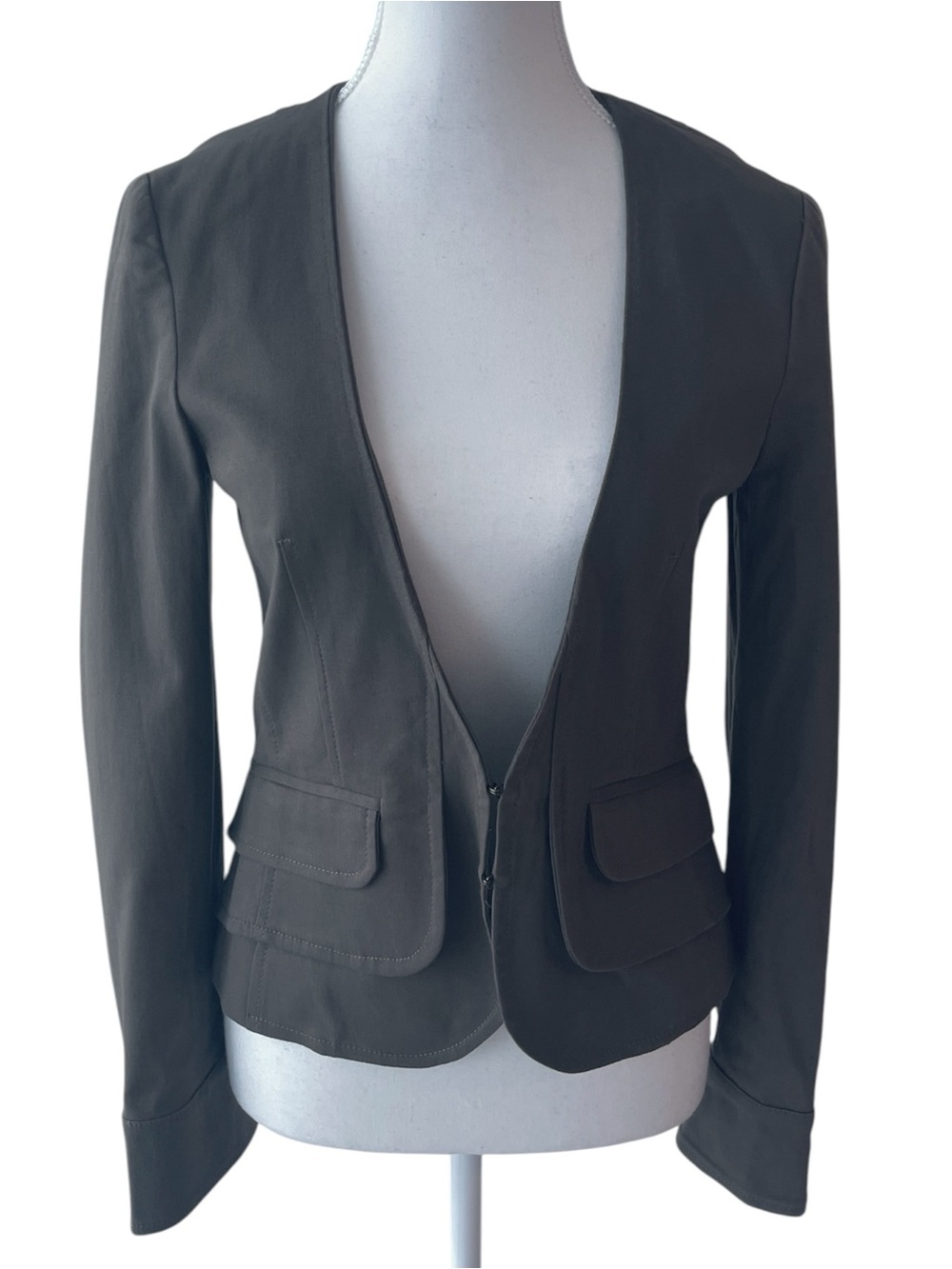 MNG Suit Tailored Brown Women's Blazer
